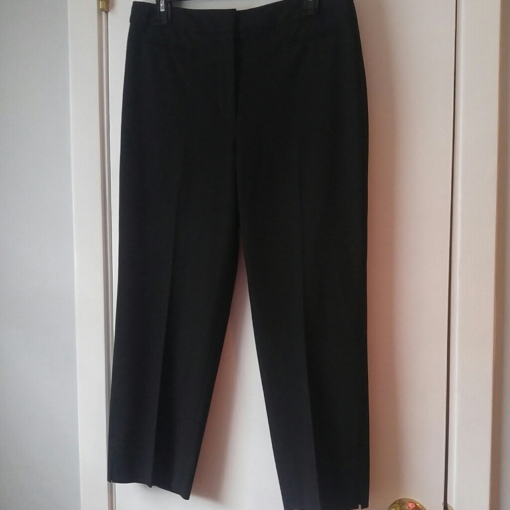 Talbot Black Crop Dress Pants